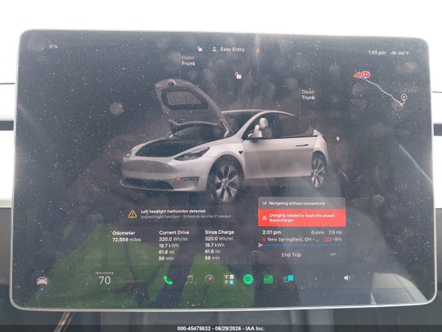 Auction sale of the 2023 Tesla Model Y Awd/long Range Dual Motor All-wheel Drive, vin: 7SAYGDEE8PF697202, lot number: 45479832
