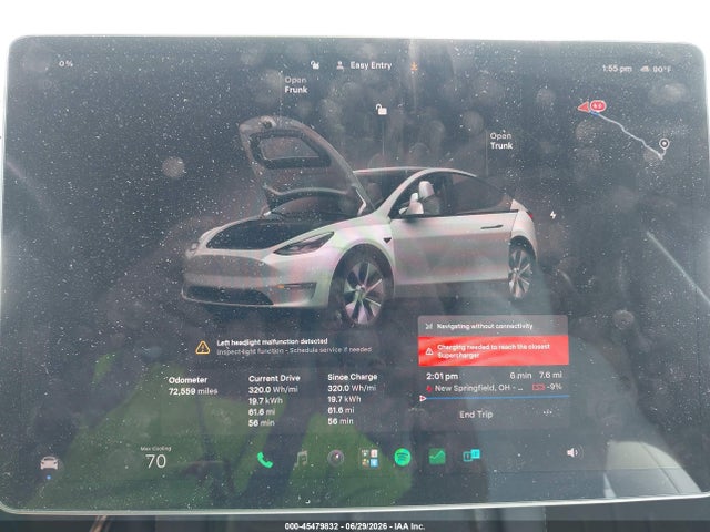 Auction sale of the 2023 Tesla Model Y Awd/long Range Dual Motor All-wheel Drive, vin: 7SAYGDEE8PF697202, lot number: 45479832