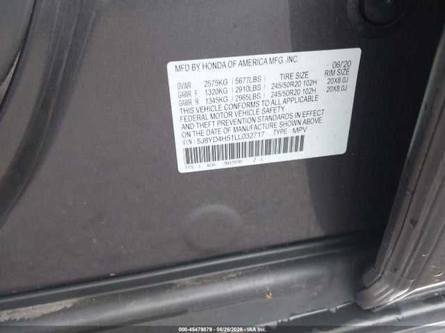 Acura Mdx Technology Package 2020 5J8YD4H51LL032717 Image 9