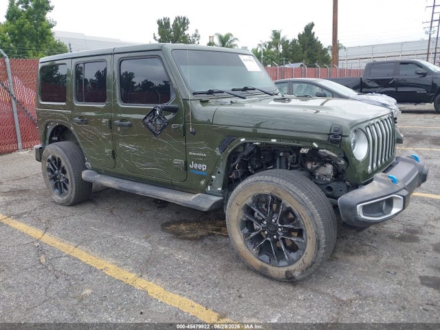 Jeep Wrangler 4xe Unlimited Sahara 4x4 2022 1C4JJXP67NW230143 головне зображення