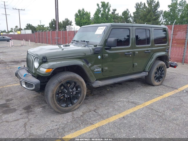 1C4JJXP67NW230143 Jeep Wrangler 4xe Unlimited Sahara 4x4