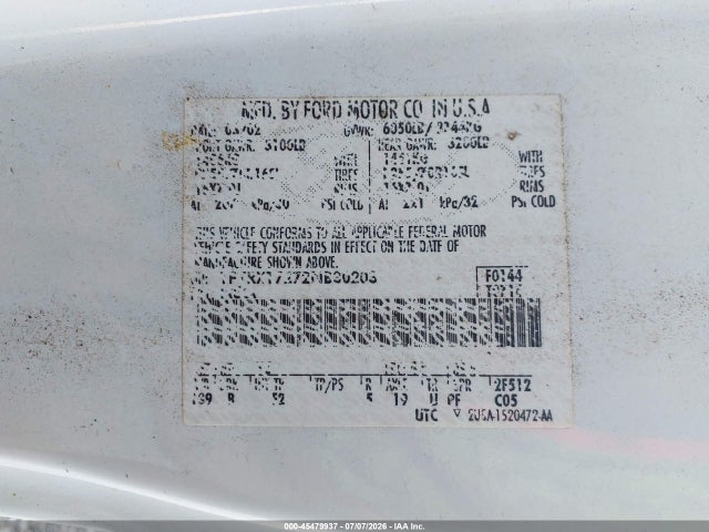 Продаж на аукціоні авто 2002 Ford F-150 Xl/xlt, vin: 1FTRX17272NB30203, номер лоту: 45479937