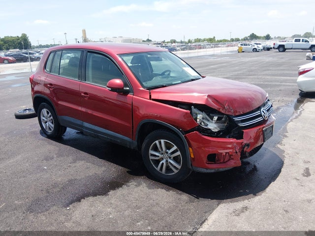 2014 Volkswagen Tiguan S მანქანა იყიდება აუქციონზე, vin: WVGAV3AX5EW069057, აუქციონის ნომერი: 45479949