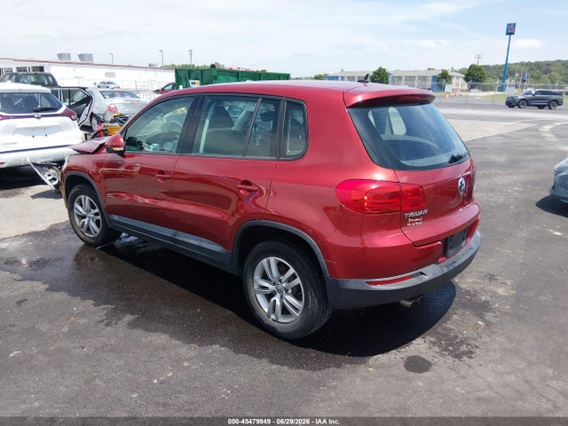 Продажа на аукционе авто 2014 Volkswagen Tiguan S, vin: WVGAV3AX5EW069057, номер лота: 45479949
