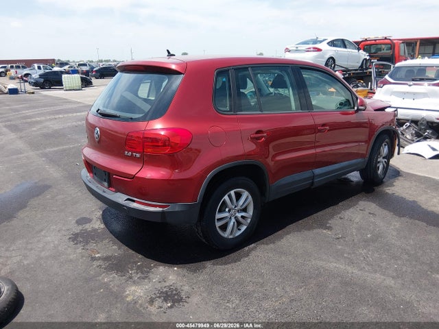 Продажа на аукционе авто 2014 Volkswagen Tiguan S, vin: WVGAV3AX5EW069057, номер лота: 45479949