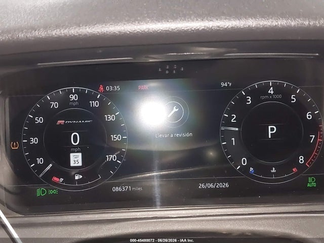 Auction sale of the 2018 Land Rover Range Rover Velar P380 Se R-dynamic, vin: SALYL2RV9JA749663, lot number: 45480072
