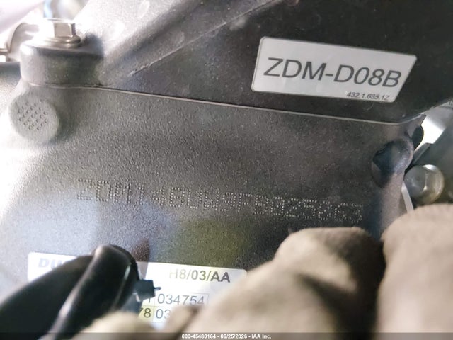 ZDM14BUW9FB025063 Ducati Superbike 899 Panigale