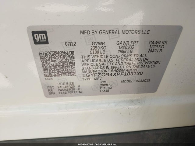 Продажа на аукционе авто 2023 Cadillac Xt4 Fwd Premium Luxury, vin: 1GYFZCR4XPF103130, номер лота: 45480202
