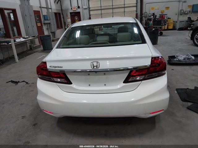45480326 :رقم المزاد ، 19XFB2F56FE705355 vin ، 2015 Honda Civic Lx مزاد بيع