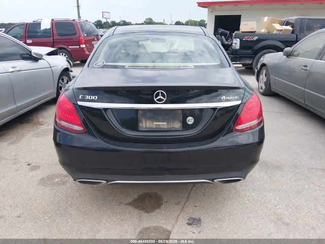 2016 Mercedes-benz C 300 4matic მანქანა იყიდება აუქციონზე, vin: 55SWF4KB5GU098452, აუქციონის ნომერი: 45480330