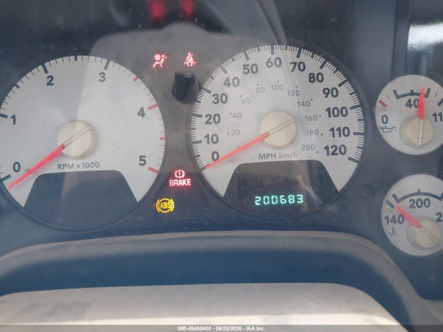 2006 Dodge Ram 2500 Slt/sport მანქანა იყიდება აუქციონზე, vin: 3D7KS28C26G240982, აუქციონის ნომერი: 45480400