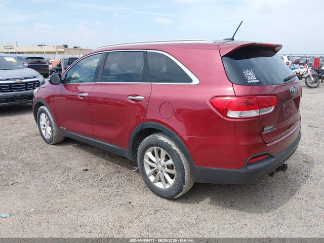 45480411 :رقم المزاد ، 5XYPGDA5XGG110666 vin ، 2016 Kia Sorento 3.3l Lx مزاد بيع