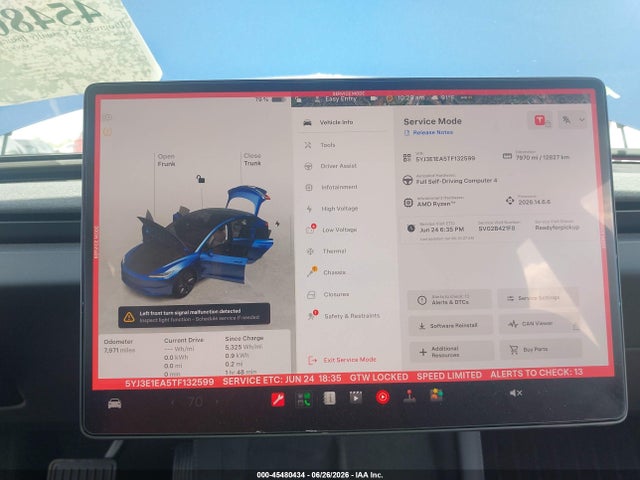 Tesla MODEL 3 2026 5YJ3E1EA5TF132599 Image 19