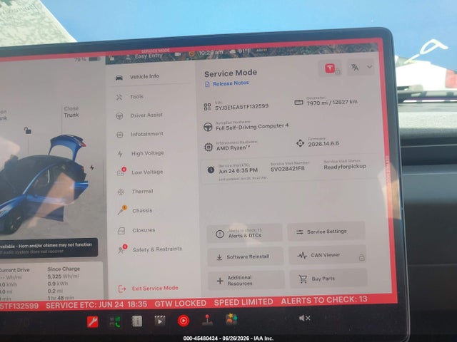 Tesla MODEL 3 2026 5YJ3E1EA5TF132599 Image 7