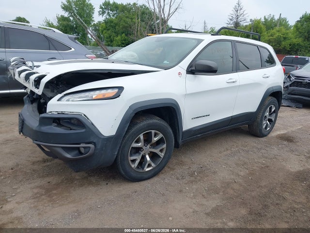 2015 Jeep Cherokee Trailhawk მანქანა იყიდება აუქციონზე, vin: 1C4PJMBS8FW604886, აუქციონის ნომერი: 45480527