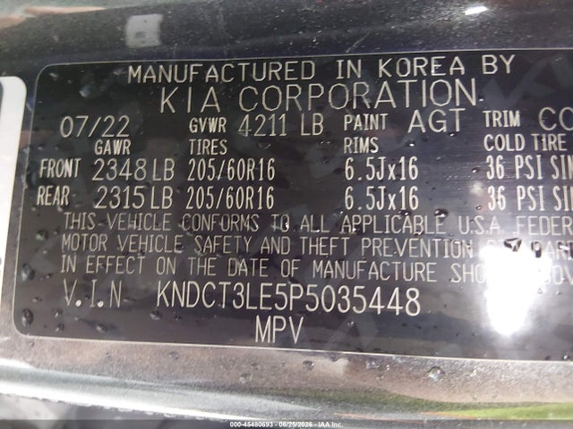 KIA NIRO SX 2023 KNDCT3LE5P5035448 Image 9
