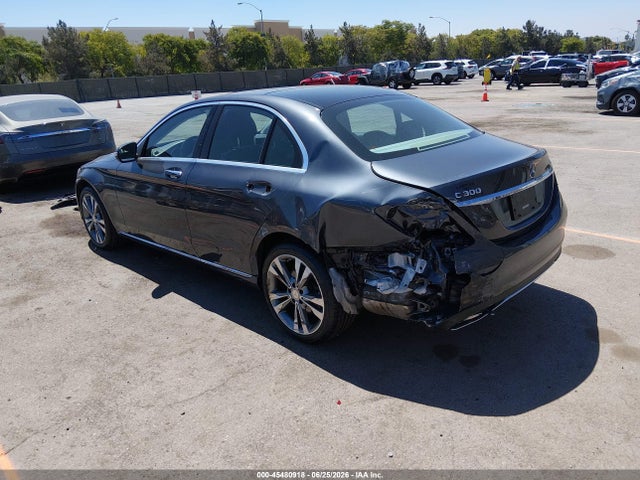 45480918 :رقم المزاد ، WDDWF4KB5GR144492 vin ، 2016 Mercedes-benz C 300 4matic مزاد بيع