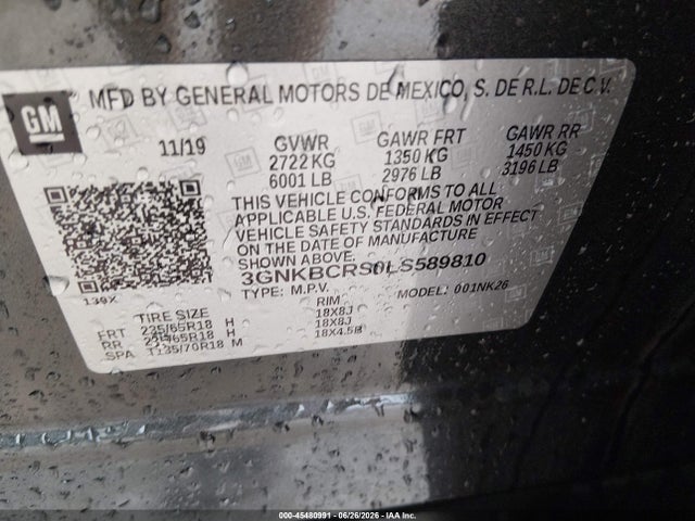 Chevrolet Blazer Fwd 2lt 2020 3GNKBCRS0LS589810 Image 9