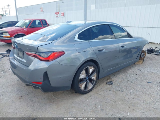 2024 Bmw I4 Gran Coupe Xdrive40 მანქანა იყიდება აუქციონზე, vin: WBY83FB05RFT37055, აუქციონის ნომერი: 45481028