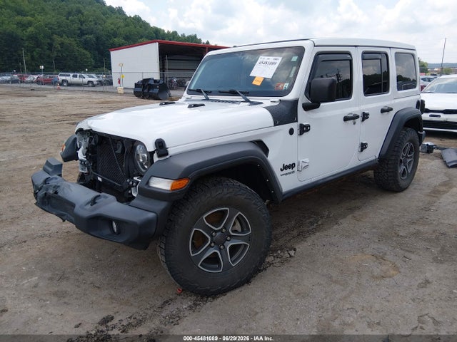 Продажа на аукционе авто 2022 Jeep Wrangler Unlimited Sport S 4x4, vin: 1C4HJXDN2NW132101, номер лота: 45481089