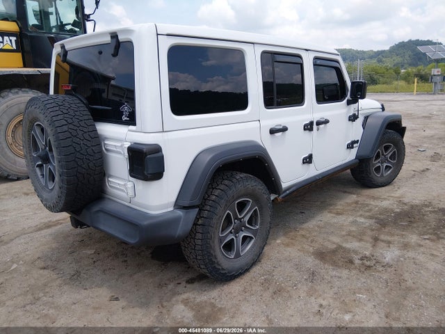 Продажа на аукционе авто 2022 Jeep Wrangler Unlimited Sport S 4x4, vin: 1C4HJXDN2NW132101, номер лота: 45481089