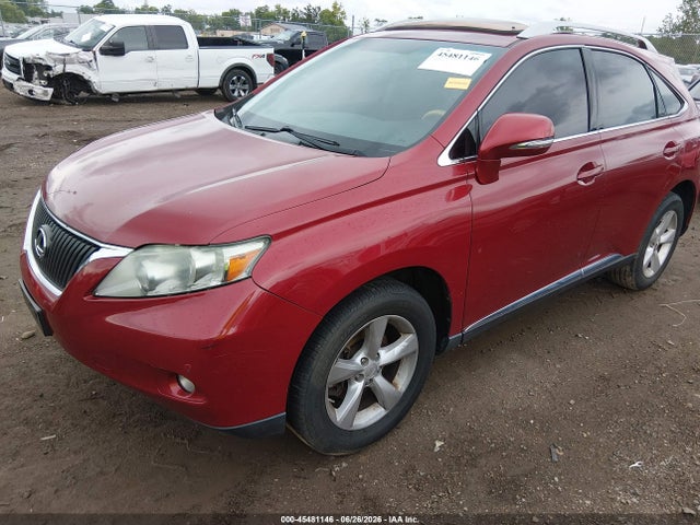 Продажа на аукционе авто 2010 Lexus Rx 350, vin: 2T2BK1BA8AC047360, номер лота: 45481146