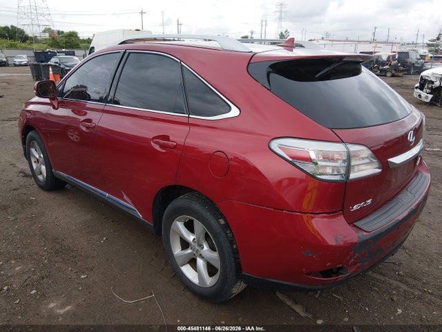 Продажа на аукционе авто 2010 Lexus Rx 350, vin: 2T2BK1BA8AC047360, номер лота: 45481146