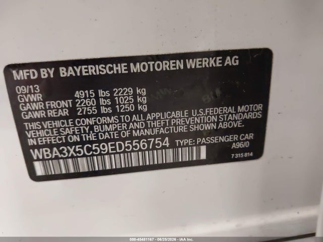 WBA3X5C59ED556754 BMW 328i Gran Turismo Xdrive