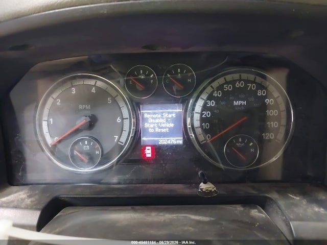45481184 :رقم المزاد ، 1D7RV1GTXBS644486 vin ، 2011 Ram Ram 1500 Slt مزاد بيع