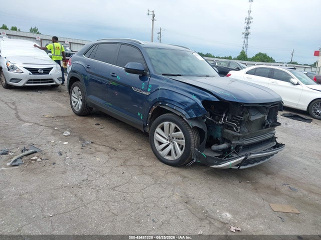 45481228 :رقم المزاد ، 1V2JC2CA5NC229628 vin ، 2022 Volkswagen Atlas Cross Sport 2.0t Se W/technology مزاد بيع