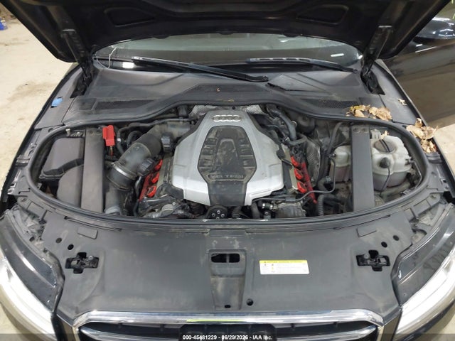 45481229 :رقم المزاد ، WAU3GAFD5FN040897 vin ، 2015 Audi A8 L 3.0t مزاد بيع