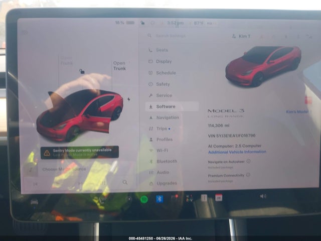 Aukcja sprzedaży 2018 Tesla Model 3 Long Range/mid Range, vin: 5YJ3E1EA1JF016796, numer aukcji: 45481250