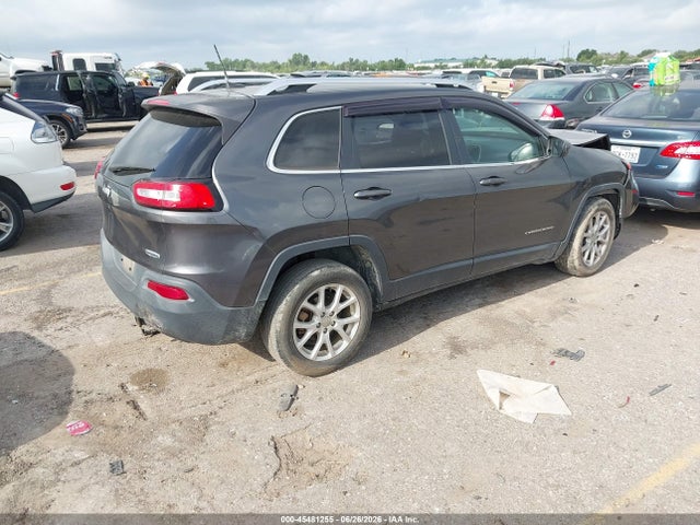 2016 Jeep Cherokee Latitude მანქანა იყიდება აუქციონზე, vin: 1C4PJLCB4GW125732, აუქციონის ნომერი: 45481255