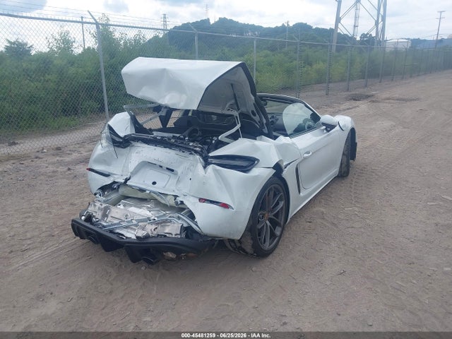 WP0CC2A8XMS240333 Porsche 718 Spyder