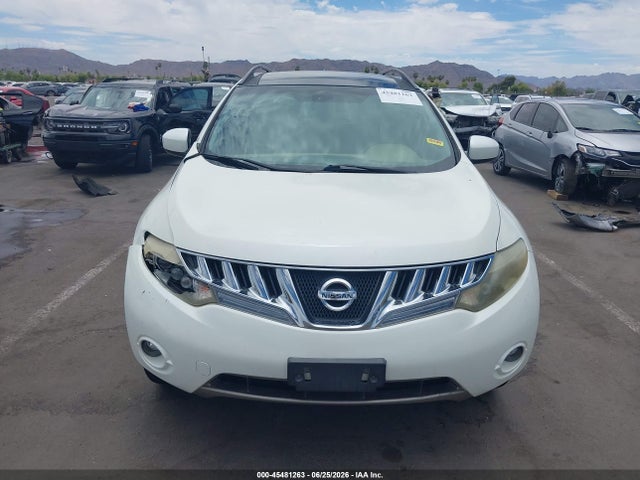 Продаж на аукціоні авто 2009 Nissan Murano Sl, vin: JN8AZ18U89W028554, номер лоту: 45481263