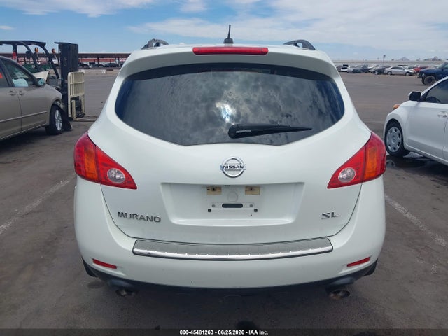 Aukcja sprzedaży 2009 Nissan Murano Sl, vin: JN8AZ18U89W028554, numer aukcji: 45481263