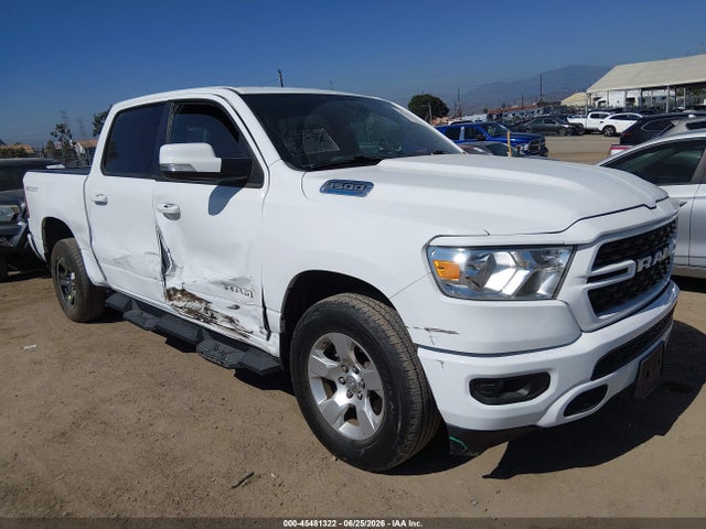 Продаж на аукціоні авто 2022 Ram 1500 Big Horn  4x2 5'7 Box, vin: 1C6RREFG0NN337123, номер лоту: 45481322