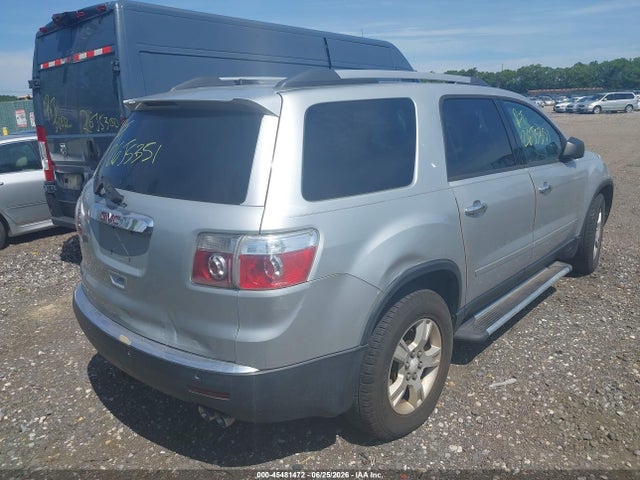 2010 Gmc Acadia Sle მანქანა იყიდება აუქციონზე, vin: 1GKLRLED1AJ111298, აუქციონის ნომერი: 45481472