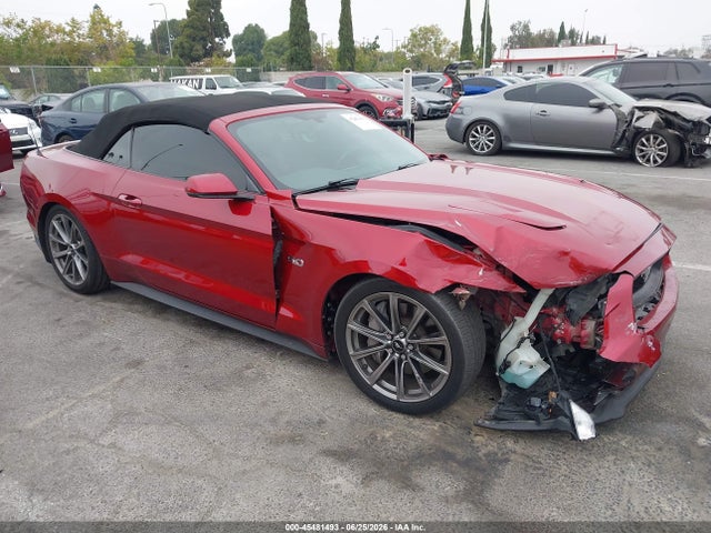 Auction sale of the 2016 Ford Mustang Gt Premium, vin: 1FATP8FF6G5226338, lot number: 45481493
