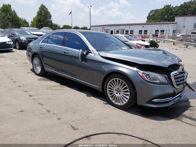 Продаж на аукціоні авто 2018 Mercedes-benz S 560 4matic, vin: WDDUG8GB0JA376122, номер лоту: 45481511