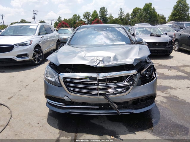 Продажа на аукционе авто 2018 Mercedes-benz S 560 4matic, vin: WDDUG8GB0JA376122, номер лота: 45481511