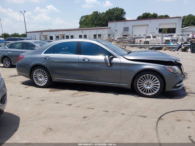 Продажа на аукционе авто 2018 Mercedes-benz S 560 4matic, vin: WDDUG8GB0JA376122, номер лота: 45481511
