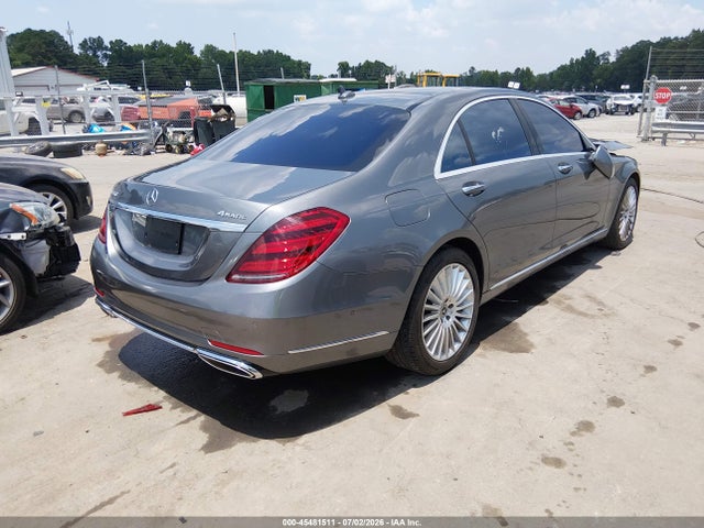 Продажа на аукционе авто 2018 Mercedes-benz S 560 4matic, vin: WDDUG8GB0JA376122, номер лота: 45481511