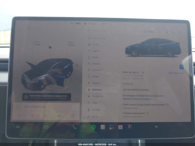 Продажа на аукционе авто 2026 Tesla Model Y All-wheel Drive/long Range Launch Series/premium All-wheel Drive, vin: 7SAYGDEE4TF392600, номер лота: 45481550