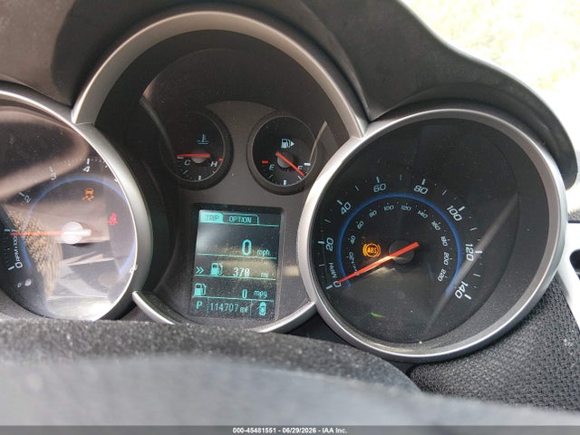 45481551 :رقم المزاد ، 1G1PC5SB7E7197869 vin ، 2014 Chevrolet Cruze 1lt Auto مزاد بيع