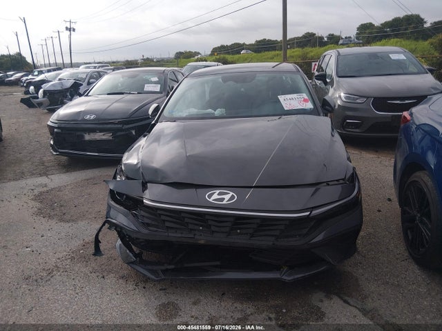 KMHLM4DJ5TU200991 Hyundai Elantra Hybrid Blue