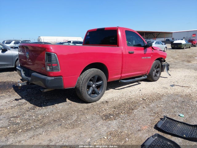 2012 Ram 1500 St მანქანა იყიდება აუქციონზე, vin: 3C6JD6APXCG226884, აუქციონის ნომერი: 45481601