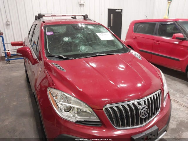 2015 Buick Encore მანქანა იყიდება აუქციონზე, vin: KL4CJESB4FB097412, აუქციონის ნომერი: 45481621