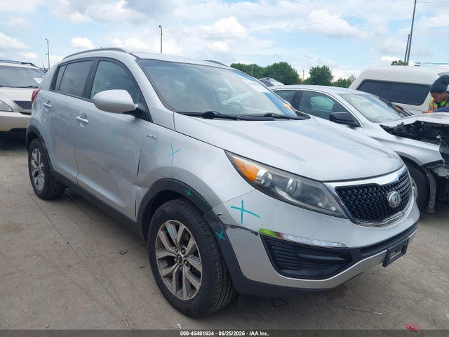 2016 Kia Sportage Lx მანქანა იყიდება აუქციონზე, vin: KNDPBCAC1G7801069, აუქციონის ნომერი: 45481634