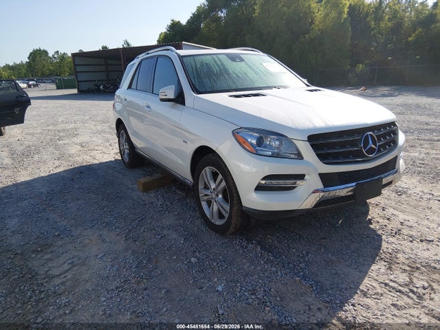 45481654 :رقم المزاد ، 4JGDA2EBXCA033330 vin ، 2012 Mercedes-benz Ml 350 Bluetec 4matic مزاد بيع